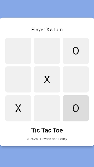 Tic Tac Toe Game Screenshot 1