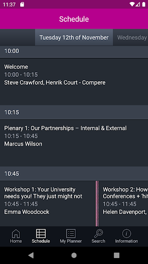 AVS Conference 2019 Screenshot 1