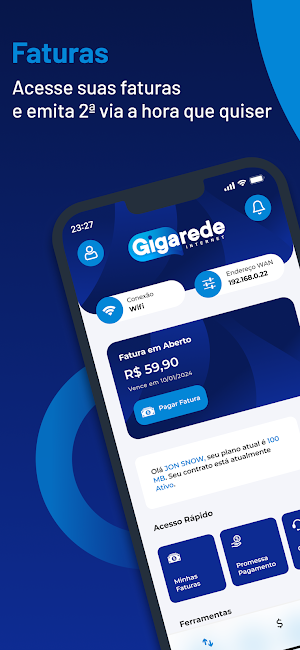 Giga Rede App Screenshot 0