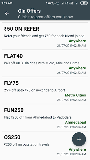 Rides in One - All Travel Offers In One Place Screenshot 1