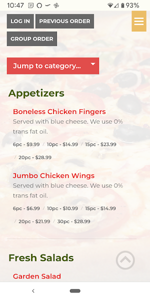 Mona Lisa Pizza Screenshot 1
