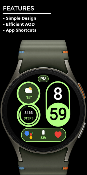 Night ver 28 - watch face Screenshot 1