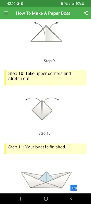 How To Make A Paper Boat Screenshot 2