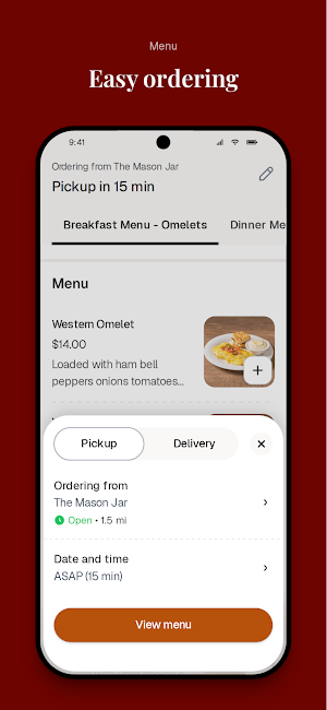 The Mason Jar Restaurant Screenshot 2