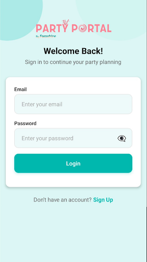 Party Portal Screenshot 3