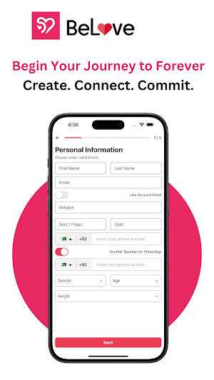 beLove Screenshot 1