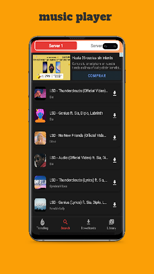 music player Screenshot 0