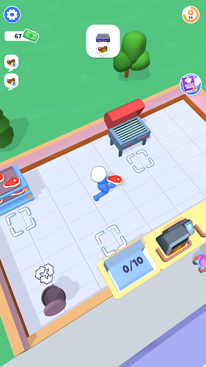 Pocket Eatery: Idle Diner Chef Screenshot 0