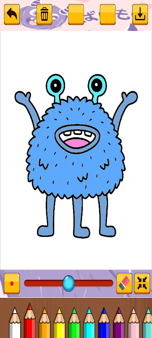 ASMR Monsters Coloring Screenshot 3