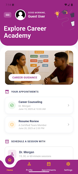 Career Academy Screenshot 1
