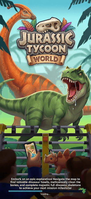 Jurassic Tycoon Dinosaur World Screenshot 0