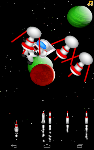 Toddlers Space Fireworks Screenshot 1