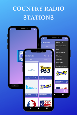 Country Radio Stations Online Screenshot 0