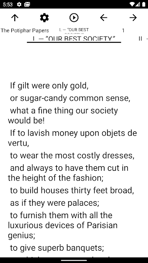 Book, The Potiphar Papers Screenshot 1