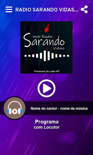 RADIO SARANDO VIDAS PVA Screenshot 1
