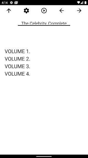 Book, The Celebrity, Complete Screenshot 0