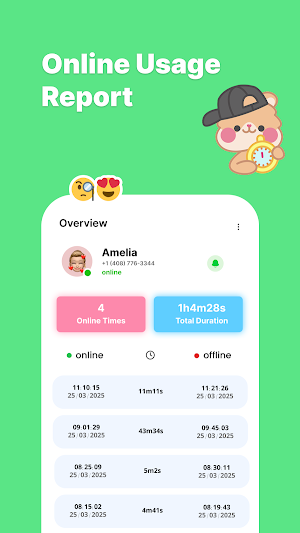 Lastsy: Chat App Notify Screenshot 1