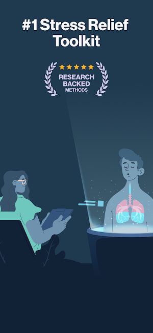 Anxiety & Panic Relief: Calmer Screenshot 1