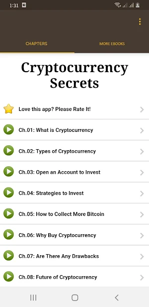 Cryptocurrency Secrets Screenshot 1