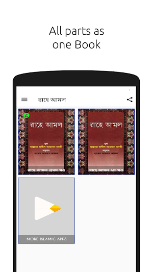 রাহে আমল সম্পূর্ন ২ খণ্ড - নির্বাচিত ৪৬০ হাদিস Screenshot 0