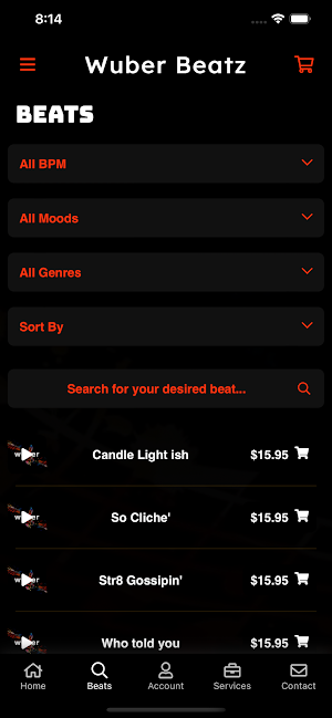 Wuber Beatz Screenshot 1