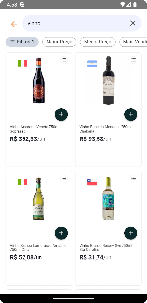 D'Ville Vino Screenshot 2