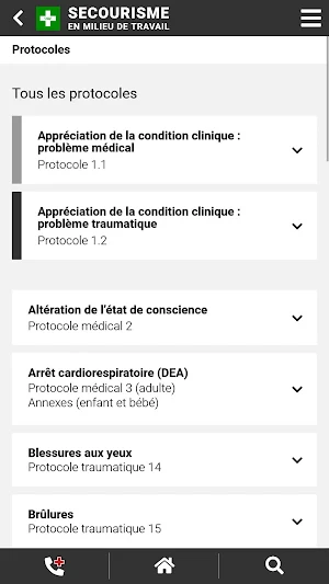 Secourisme - Milieu de travail Screenshot 3