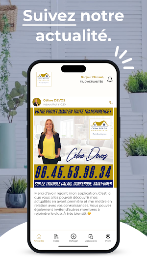 Céline DEVOS Immobilier Screenshot 0