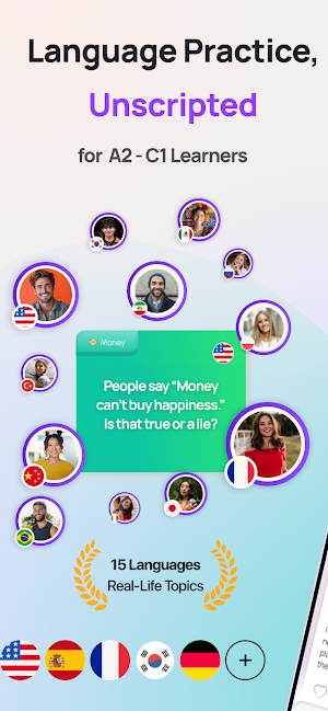 Langulife- Practice Languages Screenshot 0