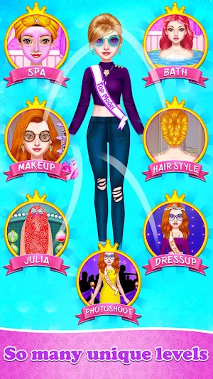 Crazy Celebrity Stylist Girl Fashion and Makeup Screenshot 0