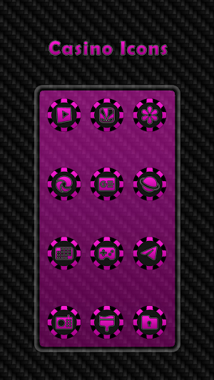 Casino - Pink Icons Screenshot 2