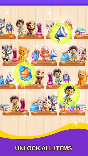 ASMR Match And Sort Games Screenshot 2