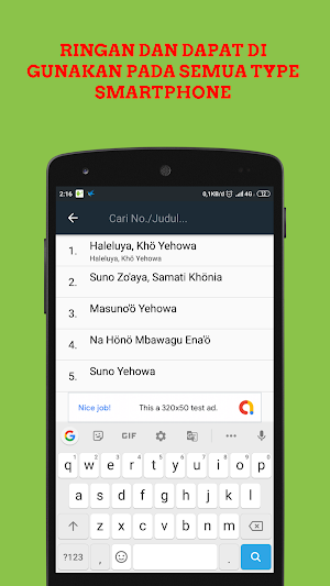 Buku Zinuno BNKP (Pro) Screenshot 2