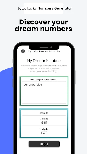 Lotto Lucky Numbers Generator Screenshot 2