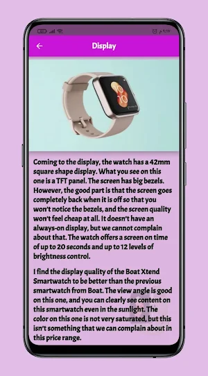 boat xtend smartwatch Guide Screenshot 3