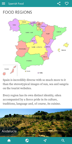 Spain Food & Drink Guide Screenshot 1