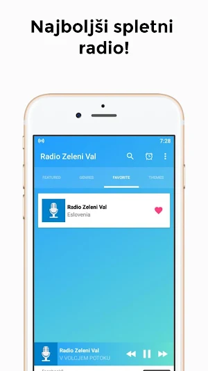 radio zeleni val App SL Screenshot 1