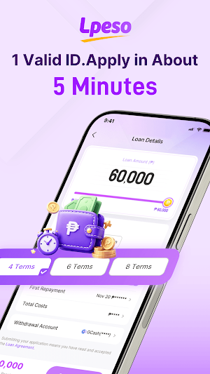 Lpeso - Fast Cash Credit Loan Screenshot 2