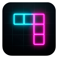 Block Puzzle: Glow Grid