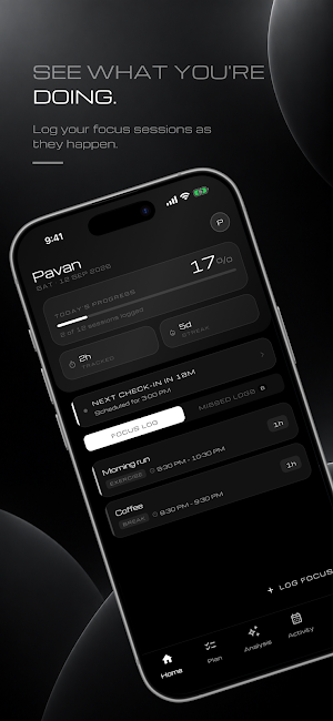 TockLog Screenshot 1
