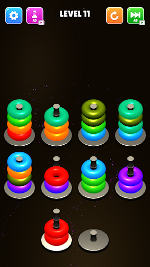 Sorting Rings Challenge Screenshot 3