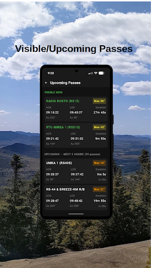 OrbitAR Satellite Tracker Screenshot 2