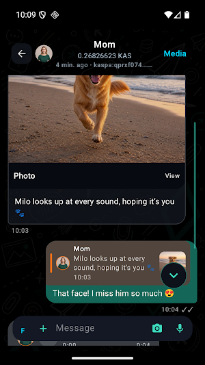 KBeam: Private Messenger Screenshot 0