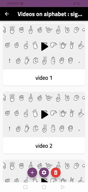 alphabet : sign language (asl) Screenshot 3