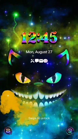 Mysterious Cheshire- Wallpaper Screenshot 1