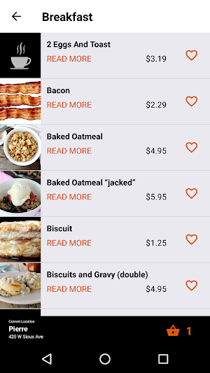 Branding Iron Bistro Screenshot 2
