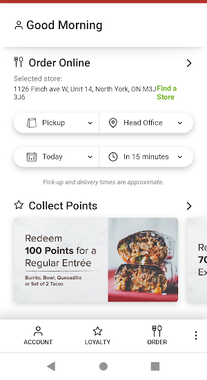 BarBurrito Canada Screenshot 1