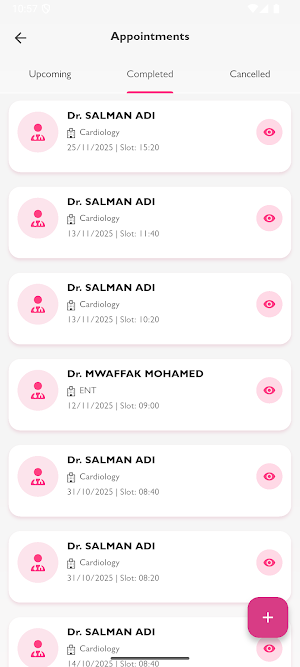 Al Tadawi Patient Screenshot 2