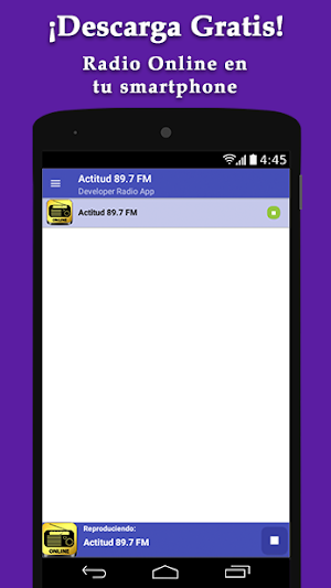 Radio Actitud 89.7FM - Radio O Screenshot 1