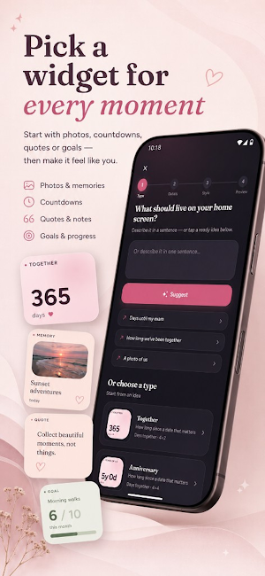 Ourlit: Home Screen Widgets Screenshot 2